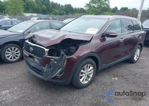 2018 Kia Sorento 2.4L Lx z USA, uszkodzony, nr VIN 5XYPGDA36JG378085